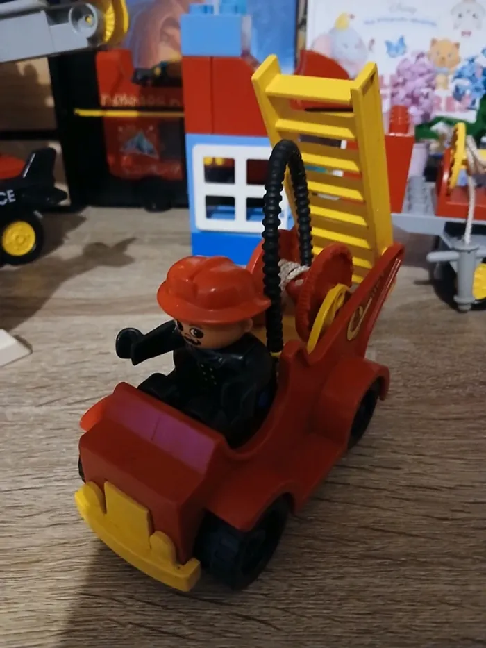 Lot lego duplo pompiers police - photo numéro 6