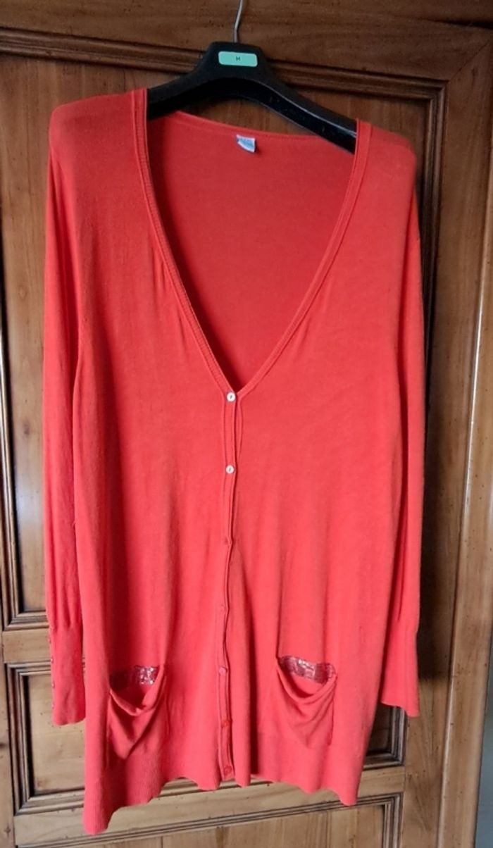 Gilet / cardigan long NEUF pour femme taille 3XL - photo numéro 7