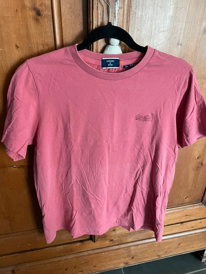 Teeshirt superdry 42 rose