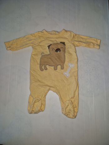 Pyjama bébé mixte 1 mois (54 cm)