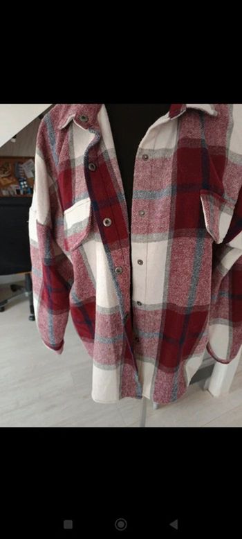 Veste à carreaux