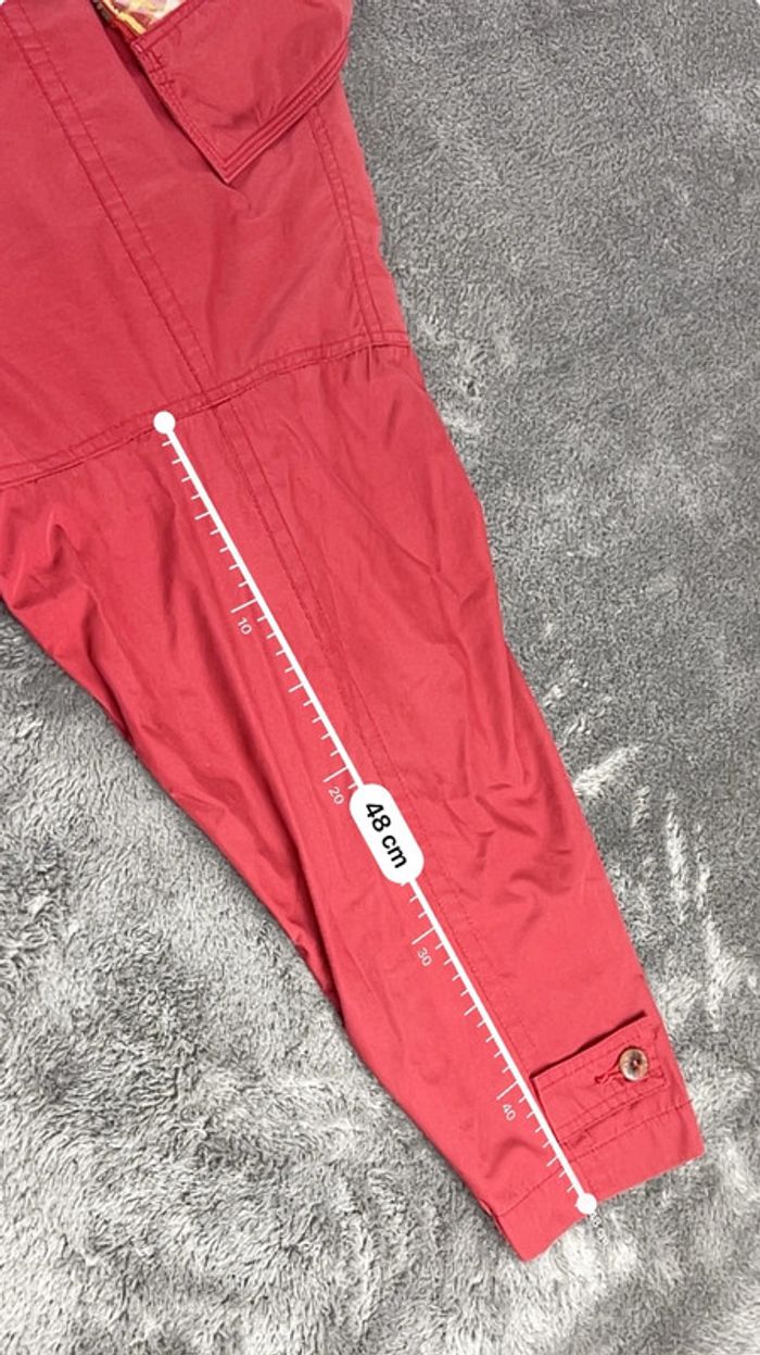K-Way Golf Line Vintage Rouge Taille M – Imperméable Léger Rétro - photo numéro 6
