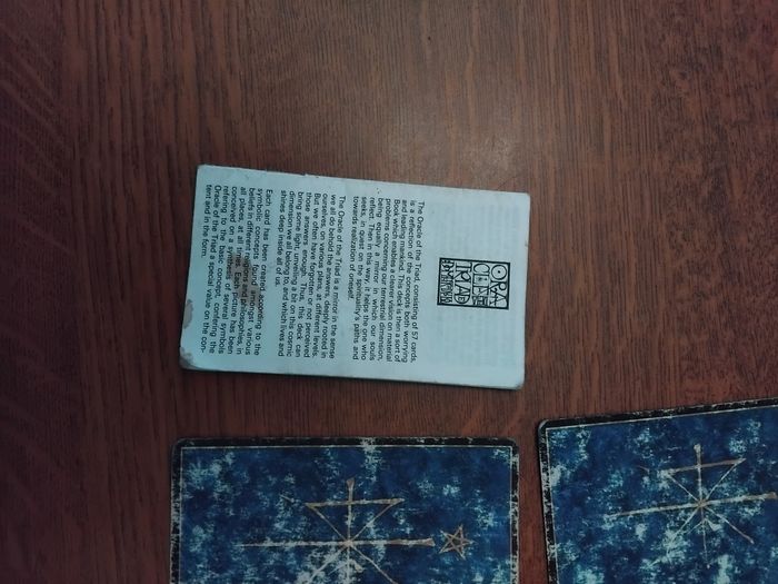 L ORACLE DE LA TRIADE 1ère édition 1992 rare avec son livre - photo numéro 5