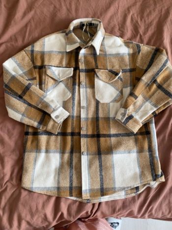 Veste chemise à carreaux