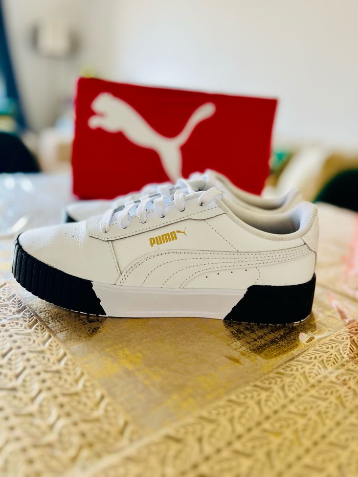 Sneakers Puma Cali Star blanches et noires – Très bon état - photo numéro 4