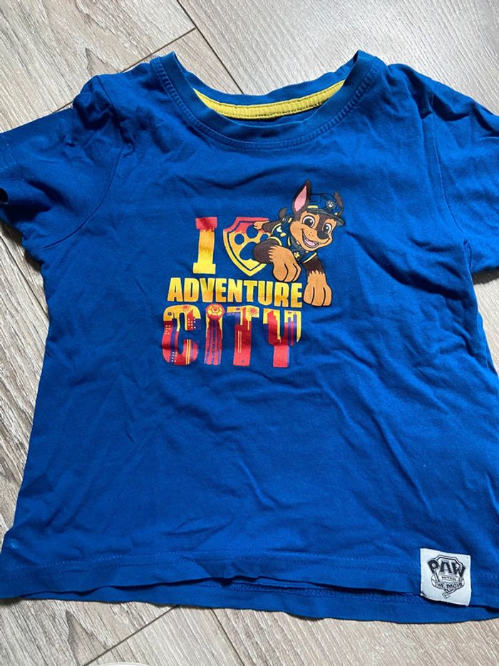 Tee shirt garçon pat patrouille
