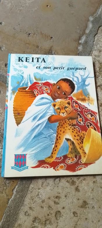 Keita et son petit guépard livre Vintage
