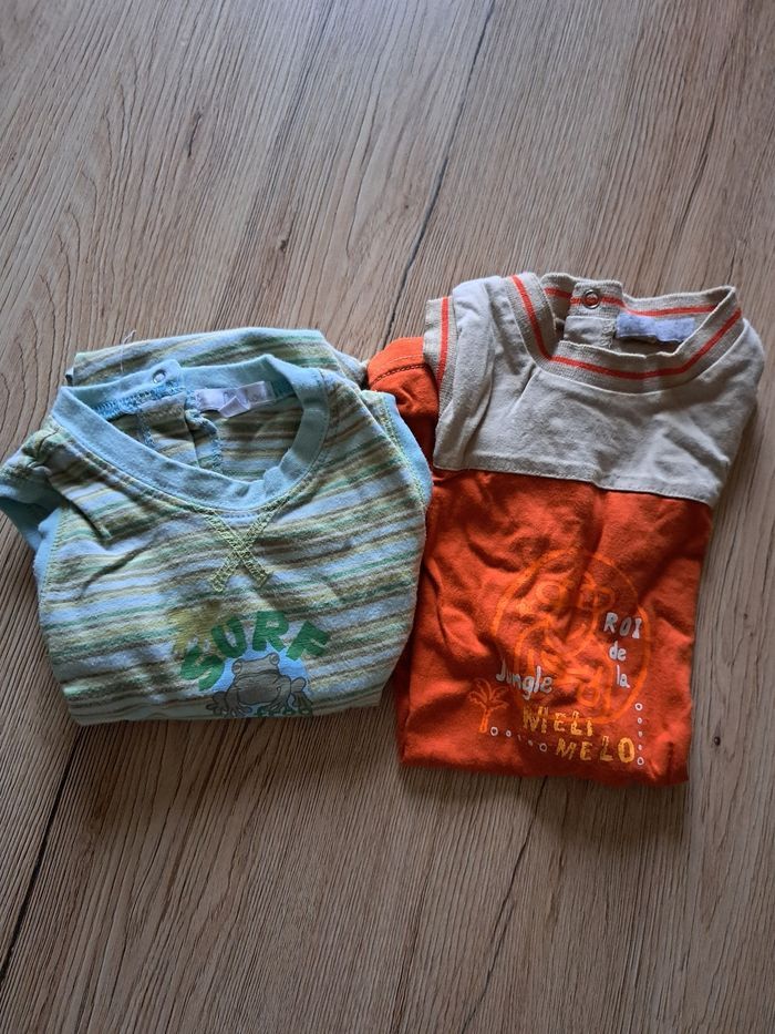 Lot de 2 barboteuses taille 18 mois
