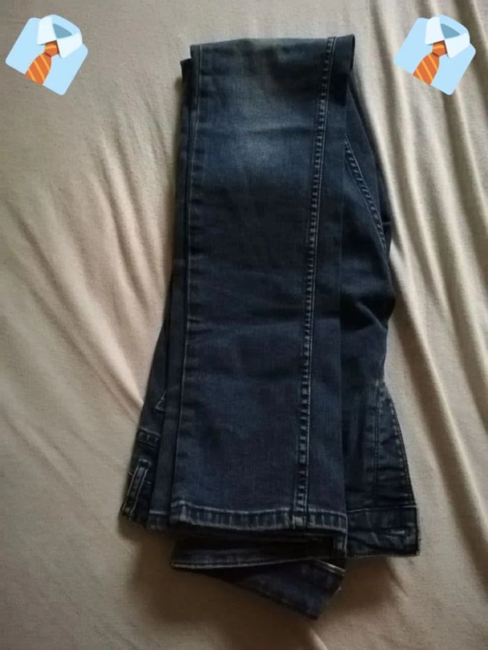 Jean Bleu Jean "Creecks" - Taille 40 - photo numéro 2