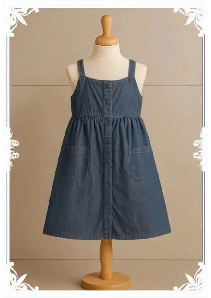 👗 Robe en jean Cyrillus – Taille 12 ans 💙