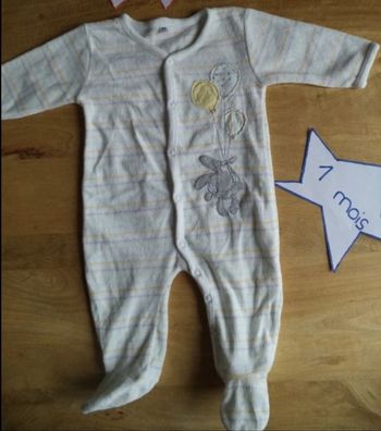 Pyjama 1 mois mixte