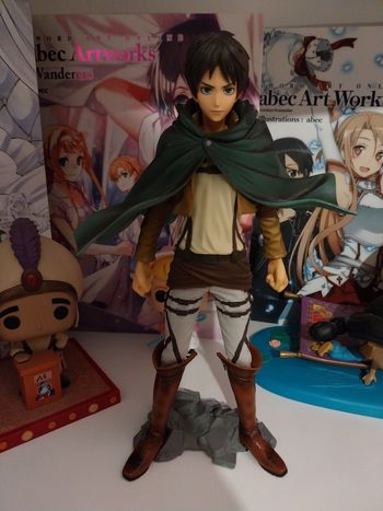 Figurine Master Stars Piece Eren Yeagar Banpresto Bandai