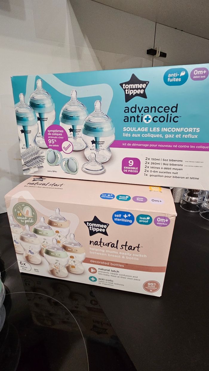 Lot biberons stérilisateur tommee tippee - photo numéro 3