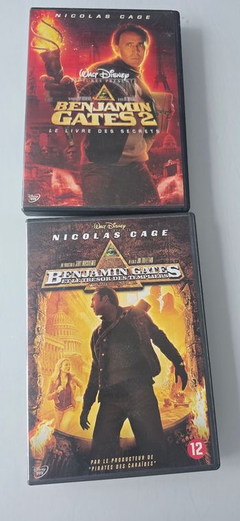 Dvd Benjamin gates 1 et 2