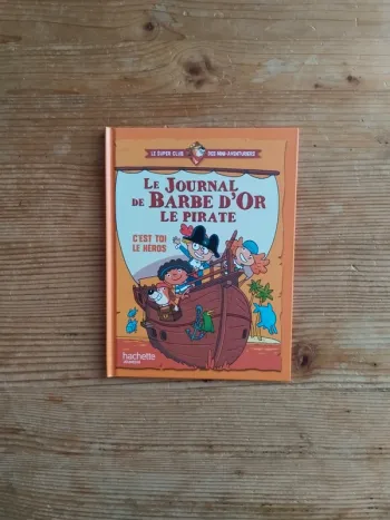 📚 Le Journal de Barbe d'Or le Pirate – Livre Jeunesse