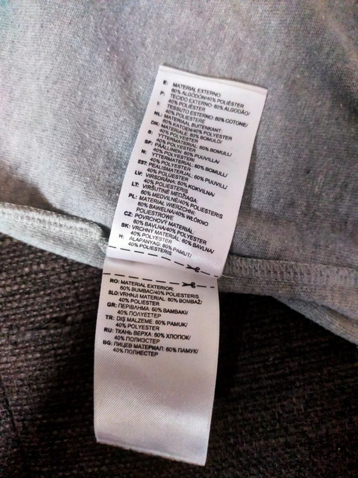 Tee shirt gris neuf 11/12 ans adidas garçon. - photo numéro 12