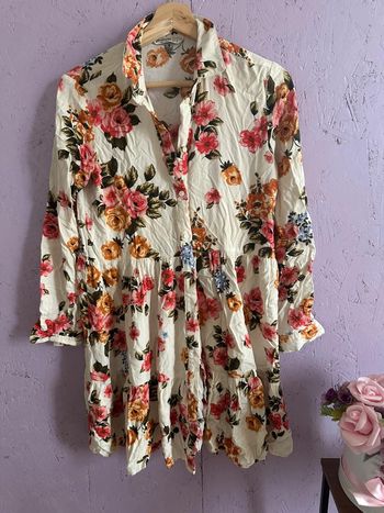 Robe fleurie Stradivarius