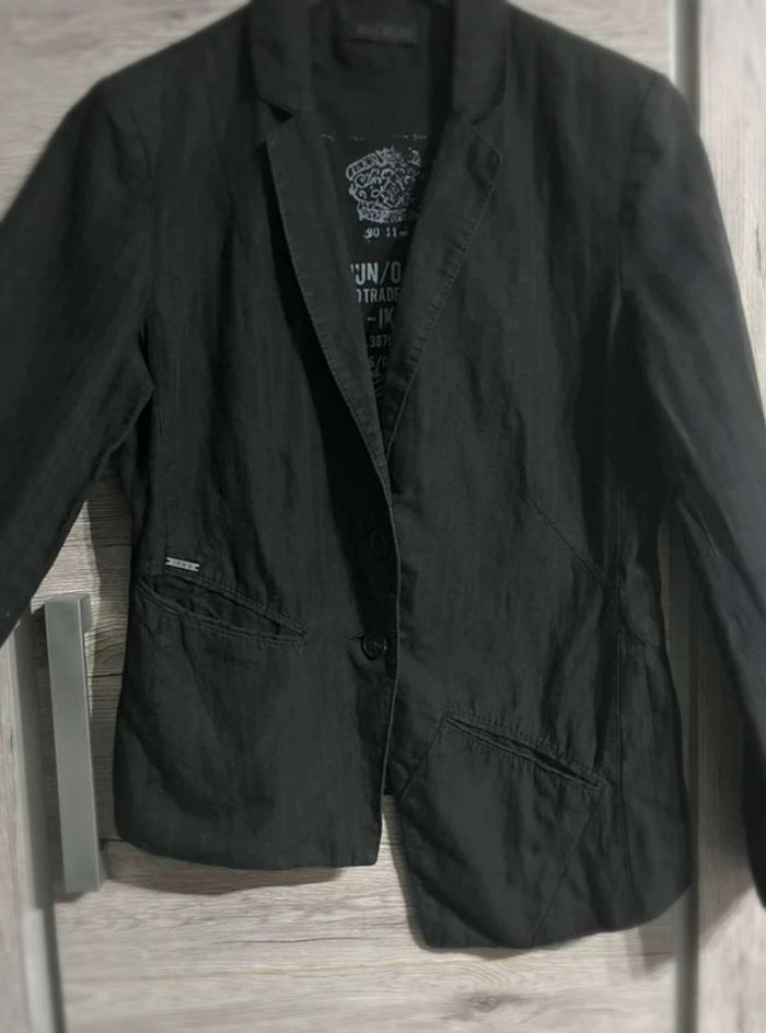 Blazer veste  femme IKKS 38  M  noire
