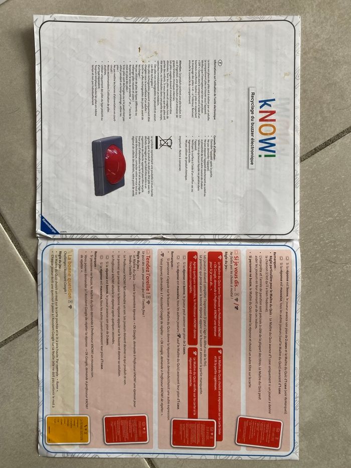 Jeu de société kNOW! Ravensburger – complet – fonctionne avec Assistant Google - photo numéro 9