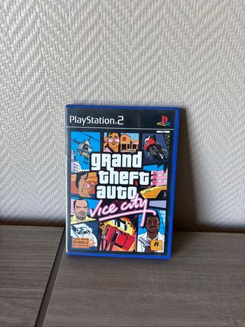 Boîtier Ps2 GTA Vice City