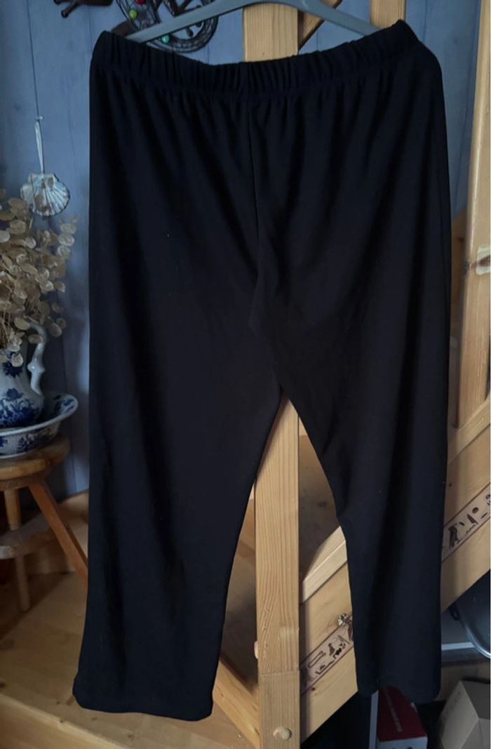 pantalon fluide noir - photo numéro 2