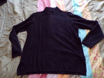 Pull noir M/L