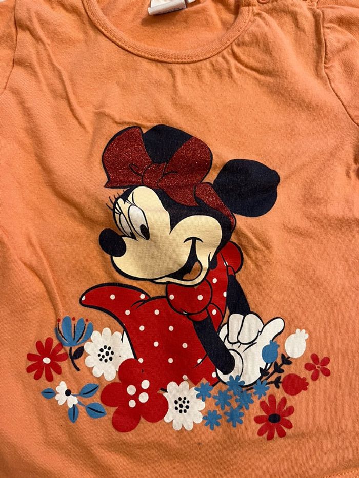 Lot de 2 t shirts manches longues Minnie - photo numéro 3