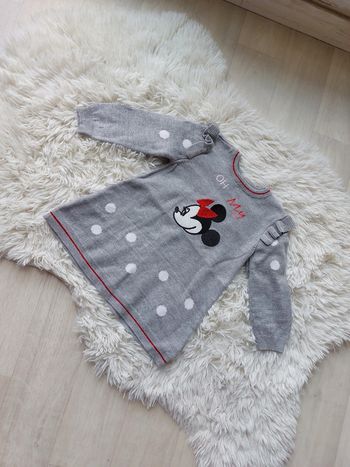 Robe pull minnie 6 mois