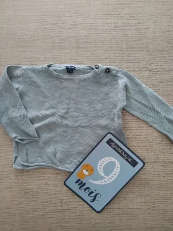 Pull 9 mois / 69-72 cm