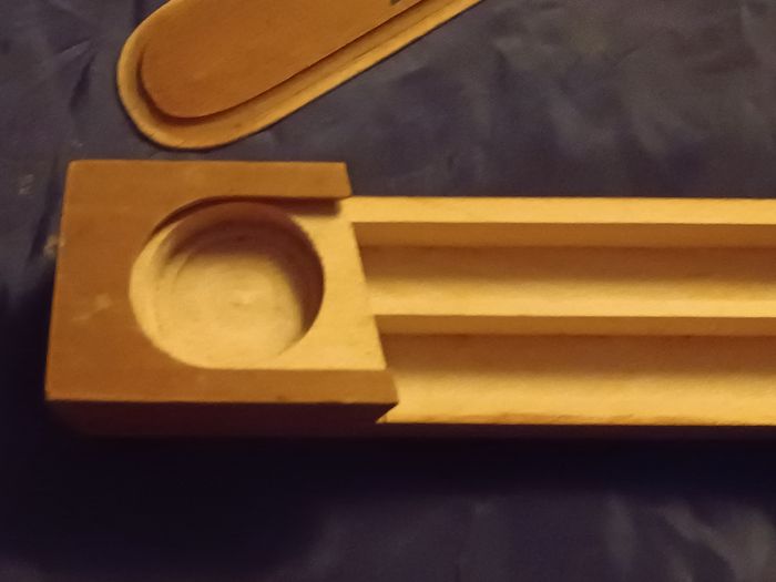 Plumier bois vintage - photo numéro 5