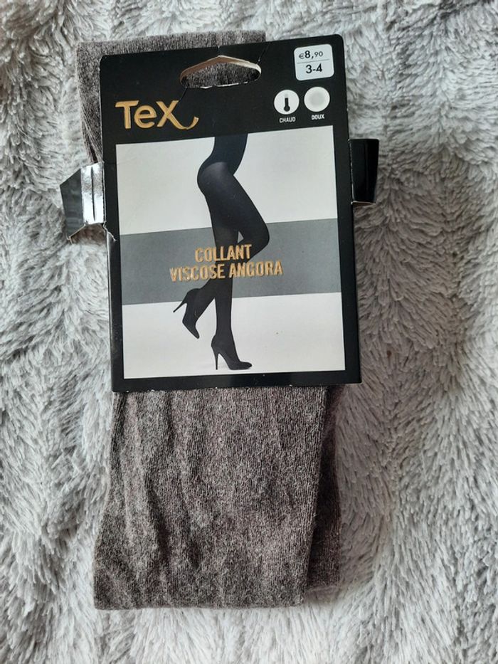 Jolie collant femme marron