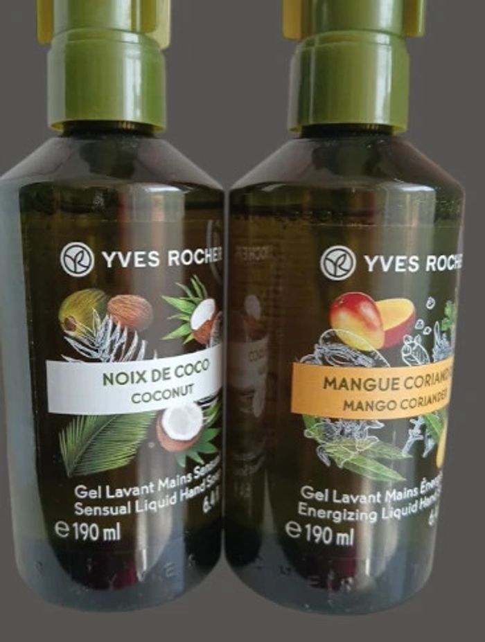2 gels lavants mains Yves Rocher 190 ml - photo numéro 2