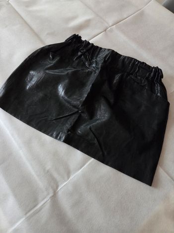 Jupe simili cuir