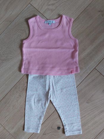 Ensemble legging et débardeur fille 6 mois (78)