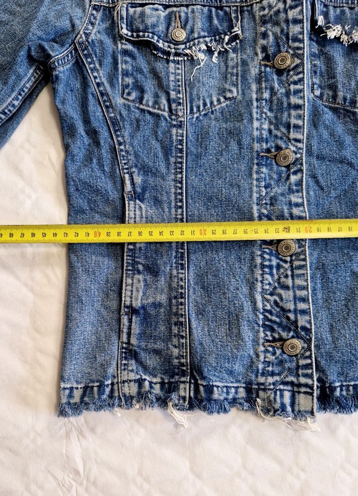 Veste en jean GAP Vintage Denim Jacket - Femme M - Style Y2K 90s - photo numéro 7