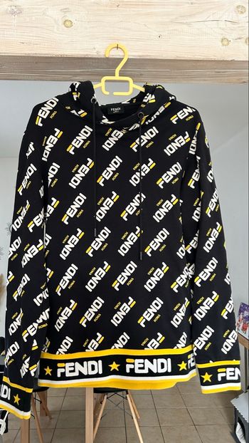 Pull sweat à capuche Fendi