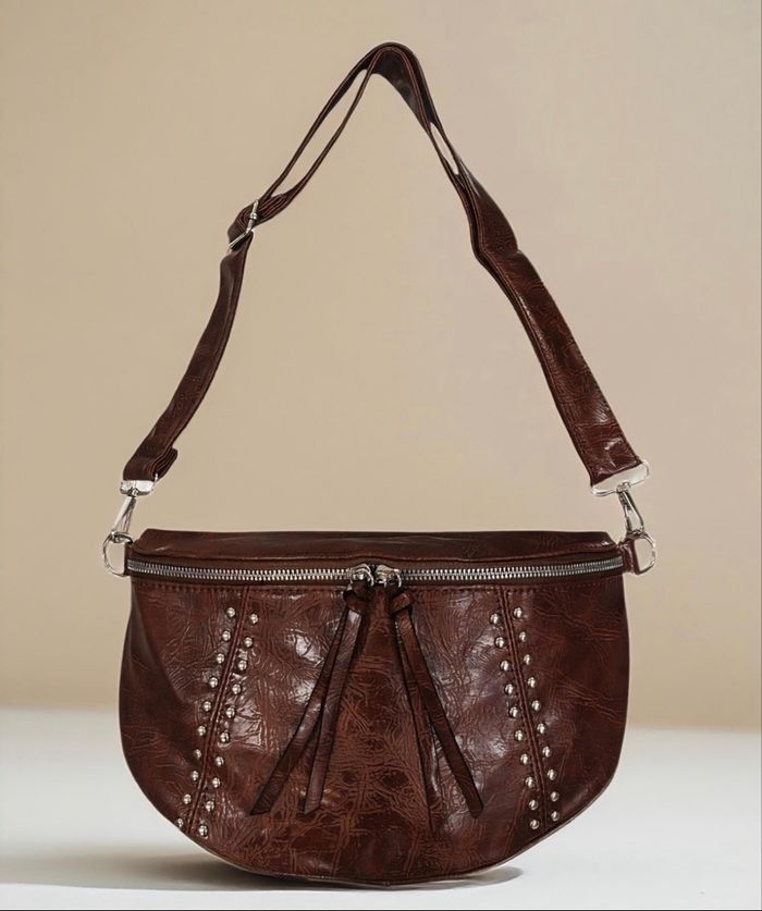 Sac banane marron - photo numéro 2