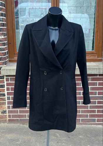 🖤 Manteau long type caban Zara - Taille 38 (M) 
