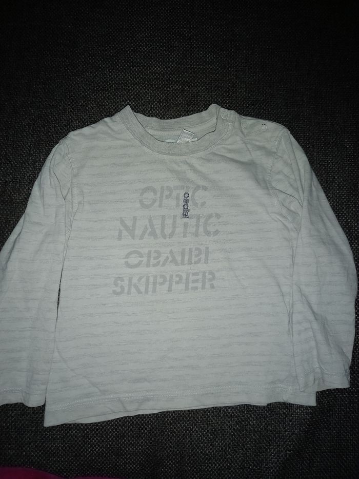 Lot de 7 t-shirts et 1 polo ml 23 mois 2 ans - photo numéro 3