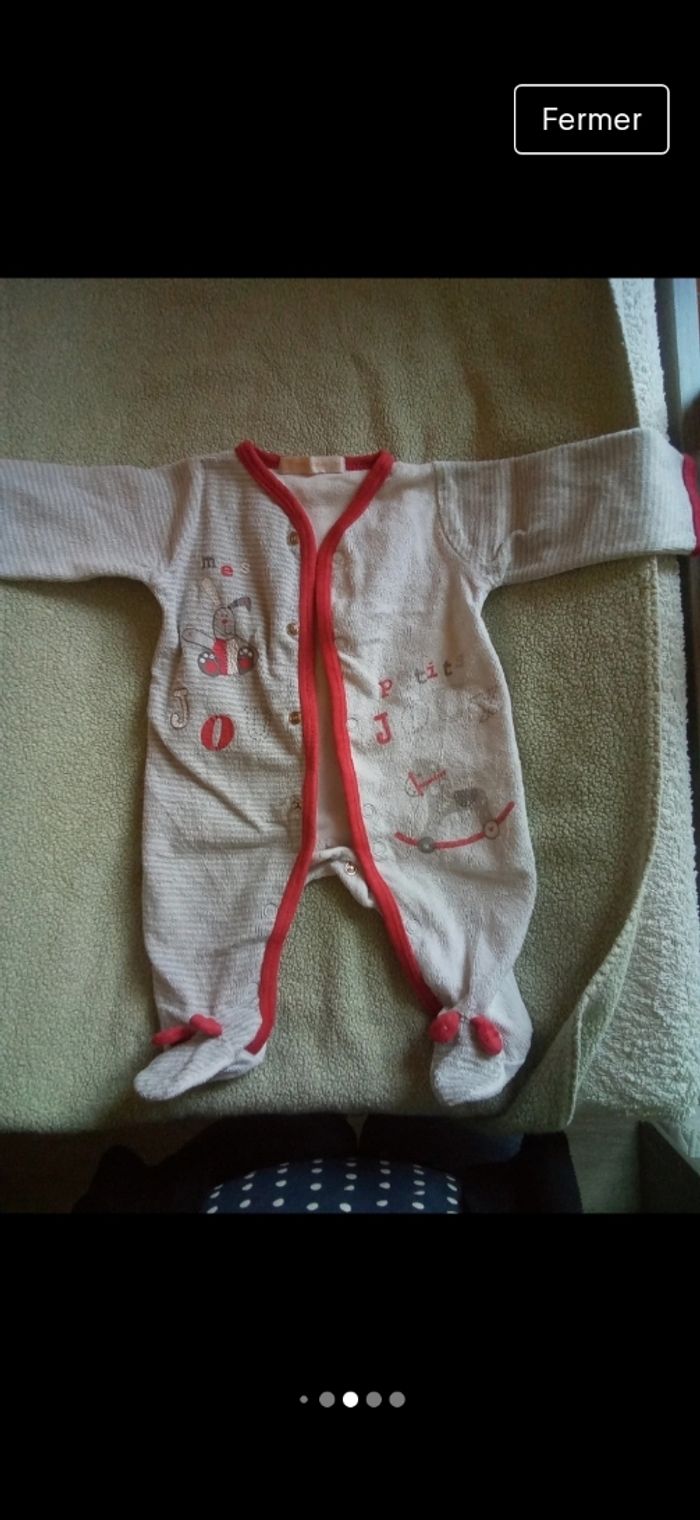 Pyjamas bébé 1 mois - photo numéro 4