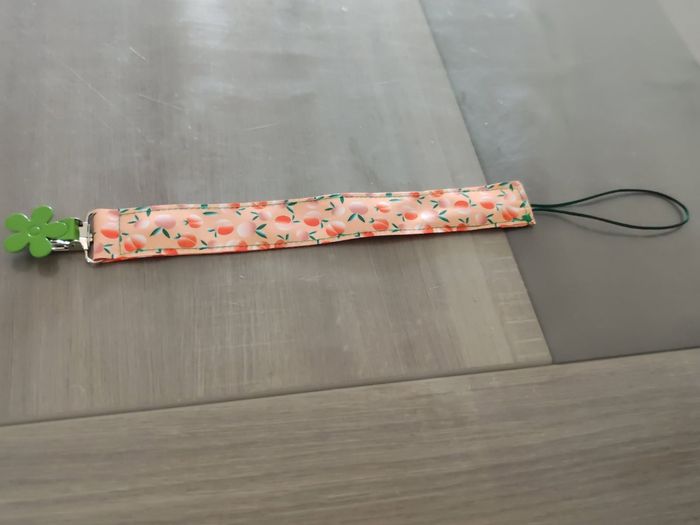 Attache sucettes tetines tissu neuves pour bébé - photo numéro 2