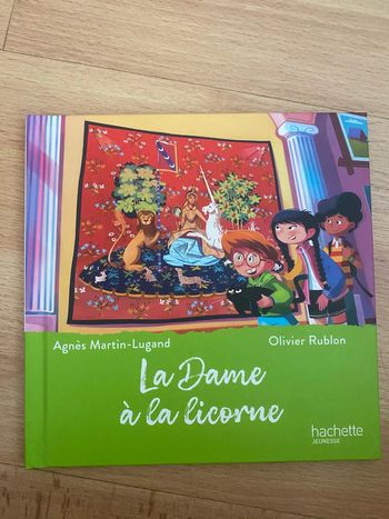Livre McDo la dame à la licorne