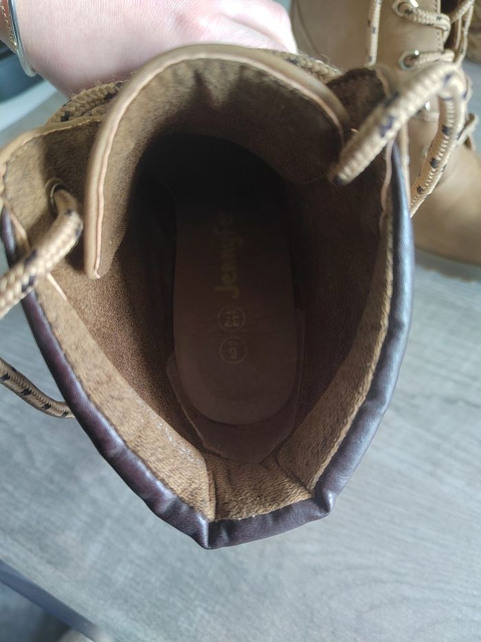 Bottines à talon marron femme taille 37 Jennyfer - photo numéro 9