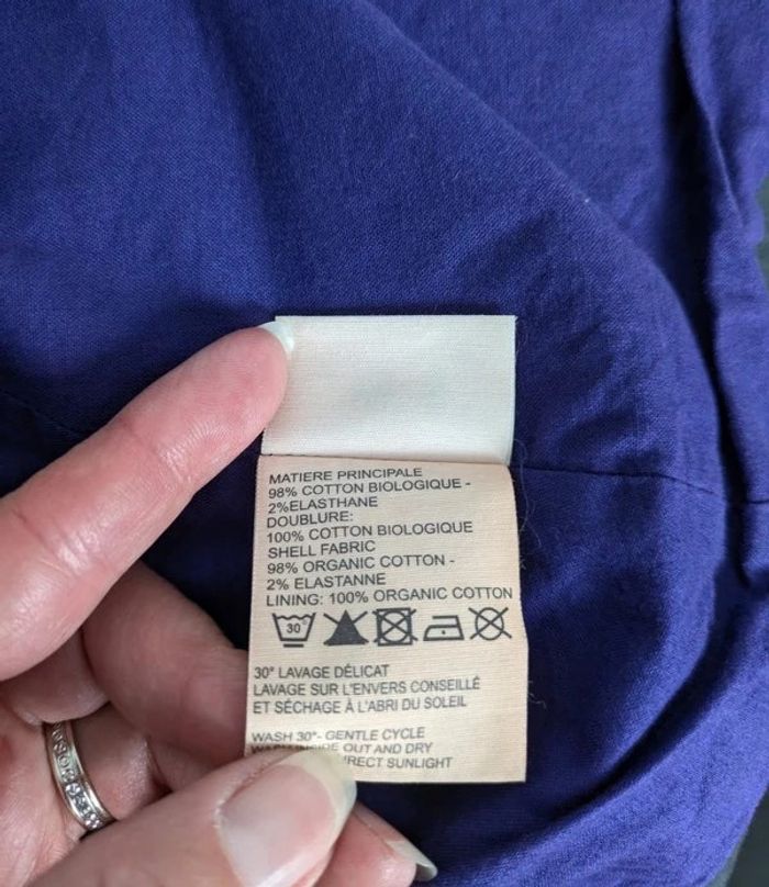 Veste grise en coton - Ekyog - taille 38 - photo numéro 5