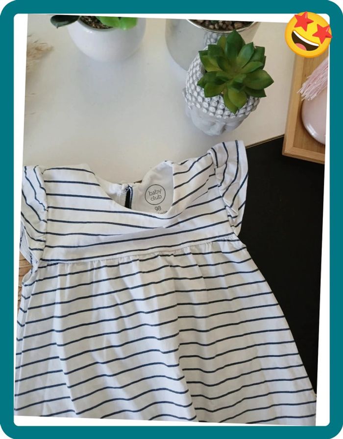 Robe d'été à rayures Neuve🌿💝 - photo numéro 4