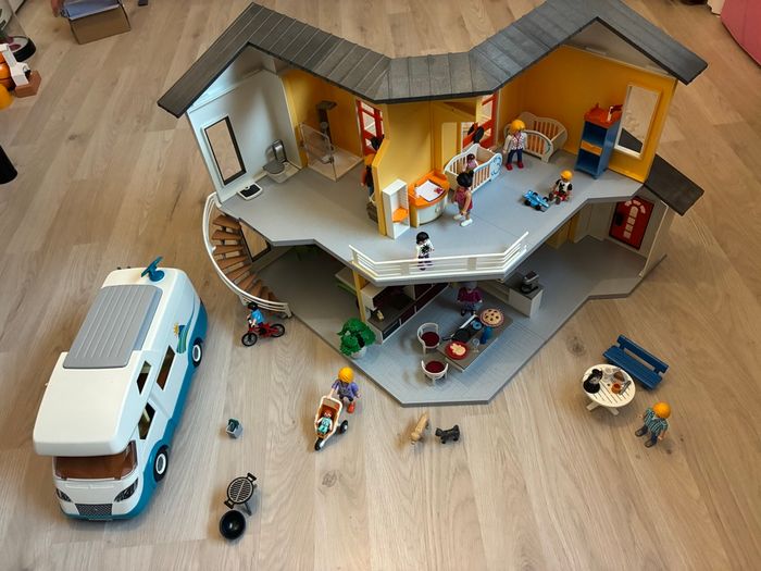 Maison + camping car playmobil - photo numéro 9