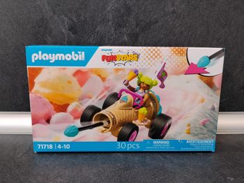Playmobil funstars voiture kart cornet de glaces 71718
