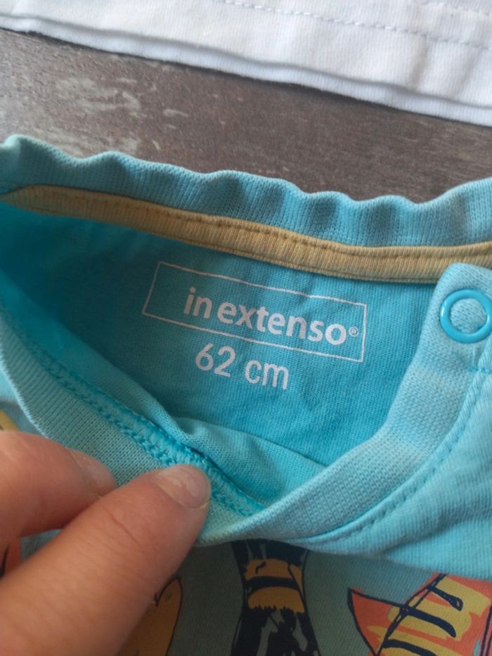 Lot tee shirt garçon 3 mois - photo numéro 4