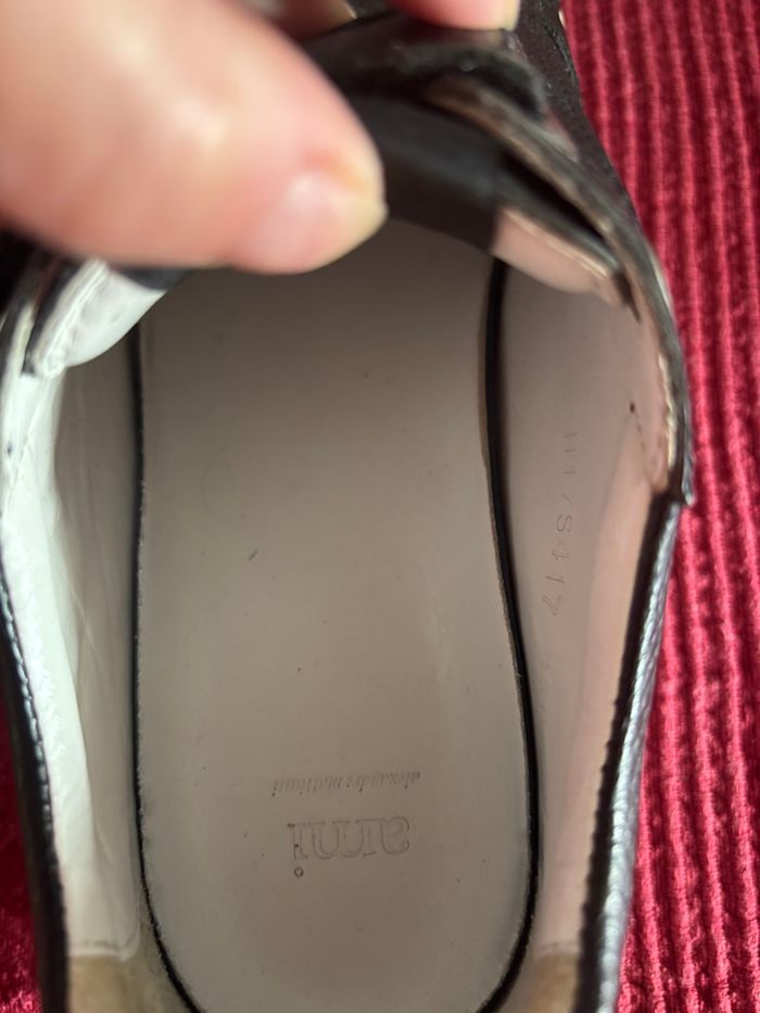 Baskets AMI cuir 39 excellent état # - photo numéro 9