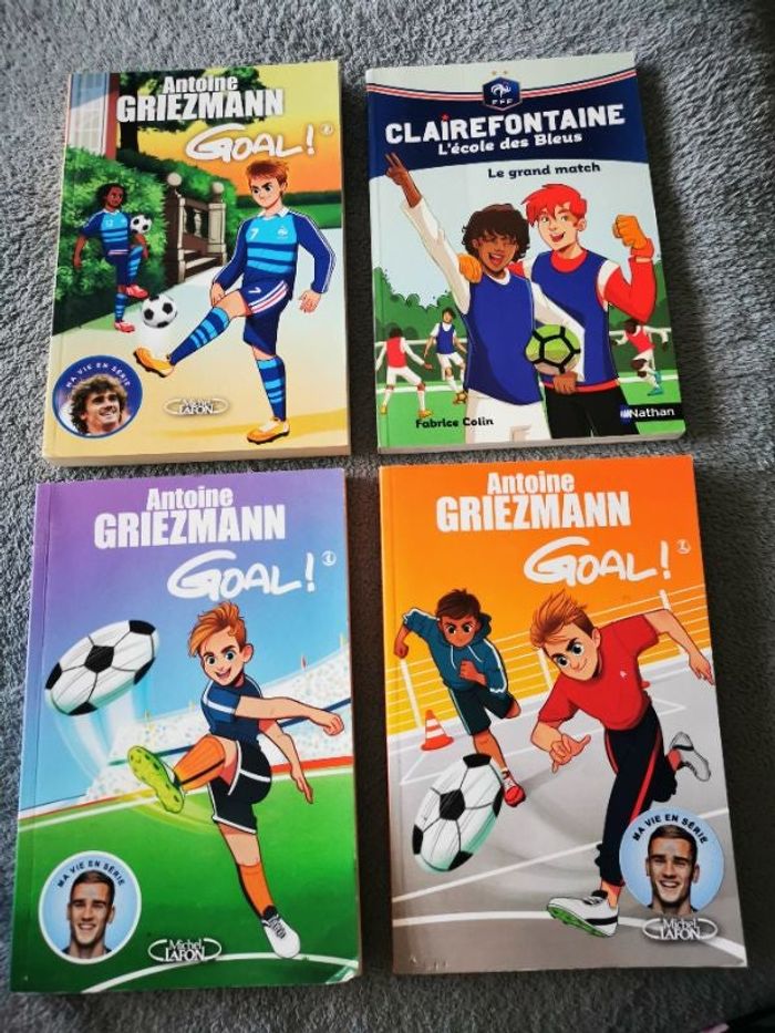 Livres foot Antoine Griezmann